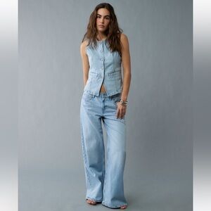 American Eagle Outfitters Denim Vest